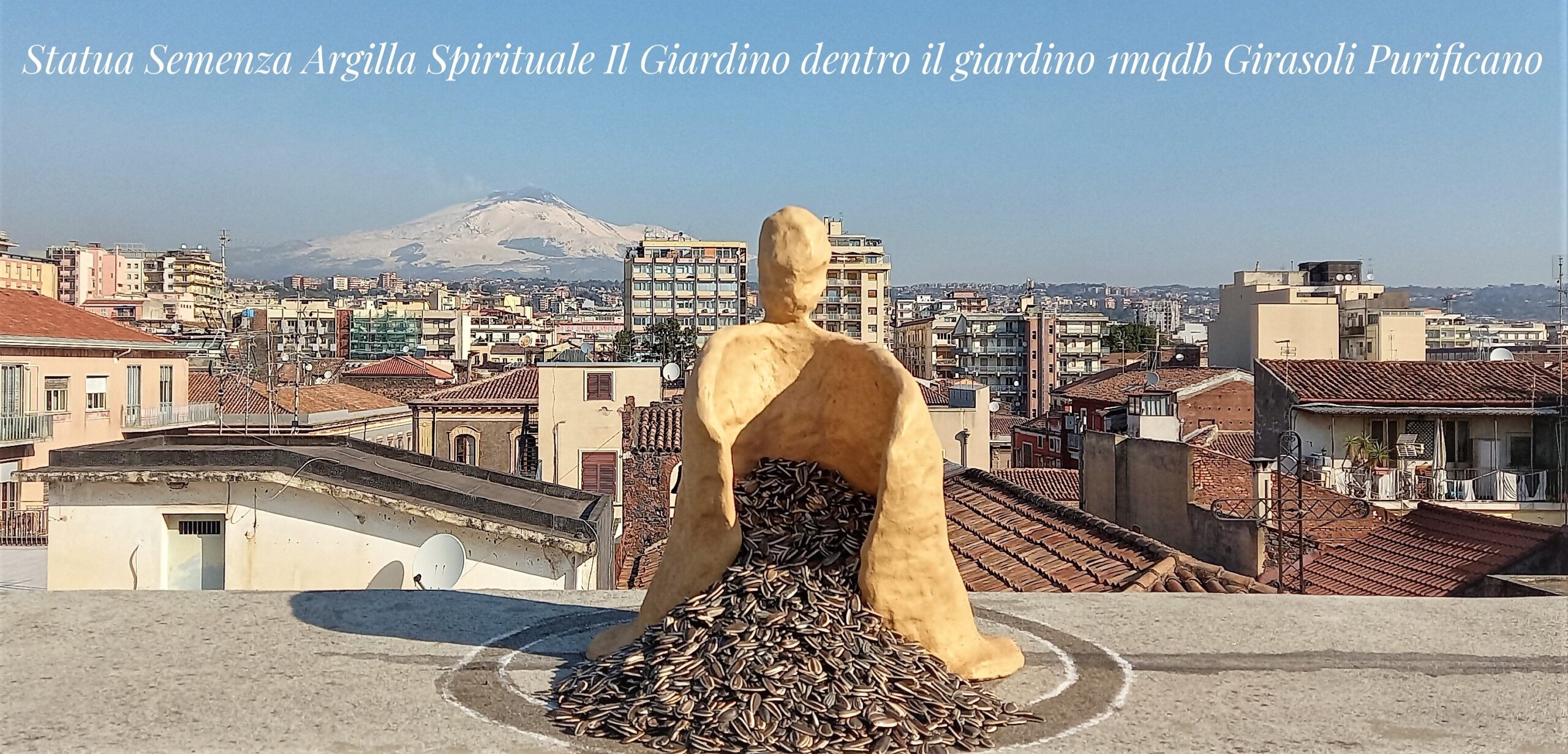 Statua Semenza Palazzo Speciale 1mqdb Argilla Spirituale Arte Involontaria