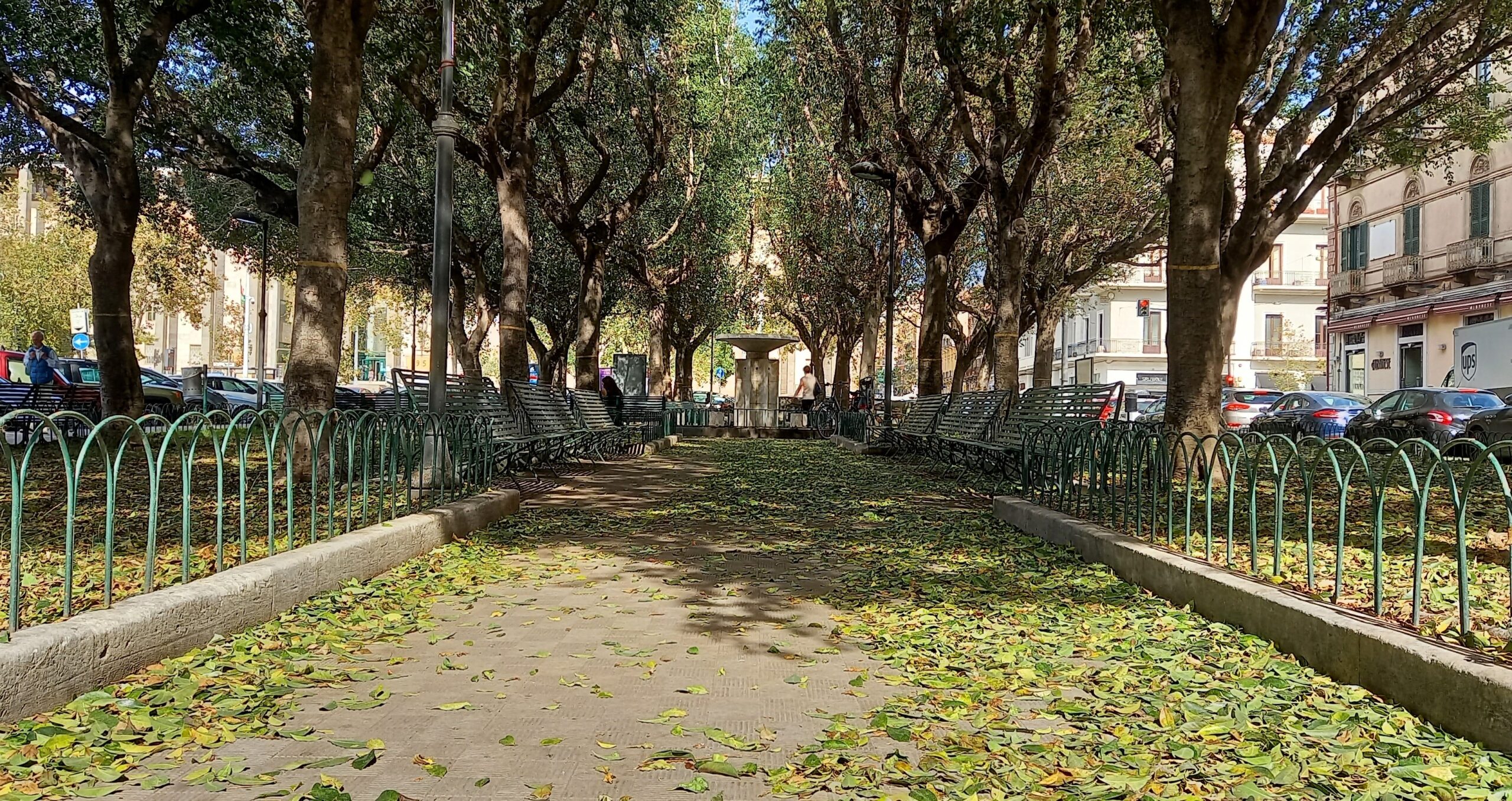 Catania Visionaria Il Parco Ritrovato Piazza Giovanni Verga 1mqdb Verde Urbano Cerchi d'Oro arte involontaria 1