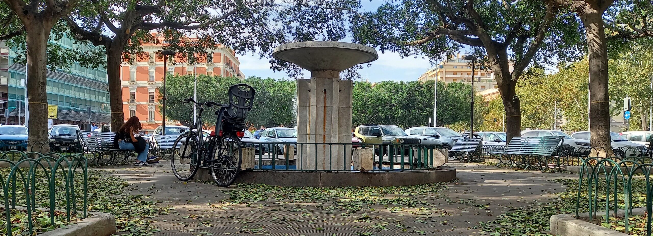 Catania Visionaria Il Parco Ritrovato Piazza Giovanni Verga 1mqdb Verde Urbano Cerchi d'Oro arte involontaria 2