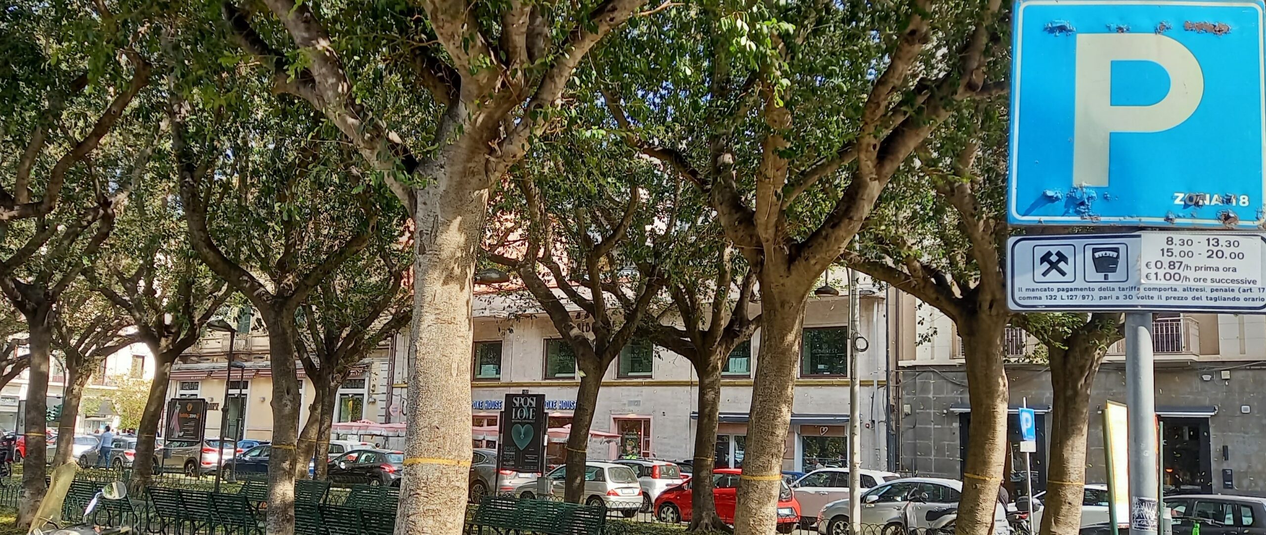 Catania Visionaria Il Parco Ritrovato Piazza Giovanni Verga 1mqdb Verde Urbano Cerchi d'Oro arte involontaria