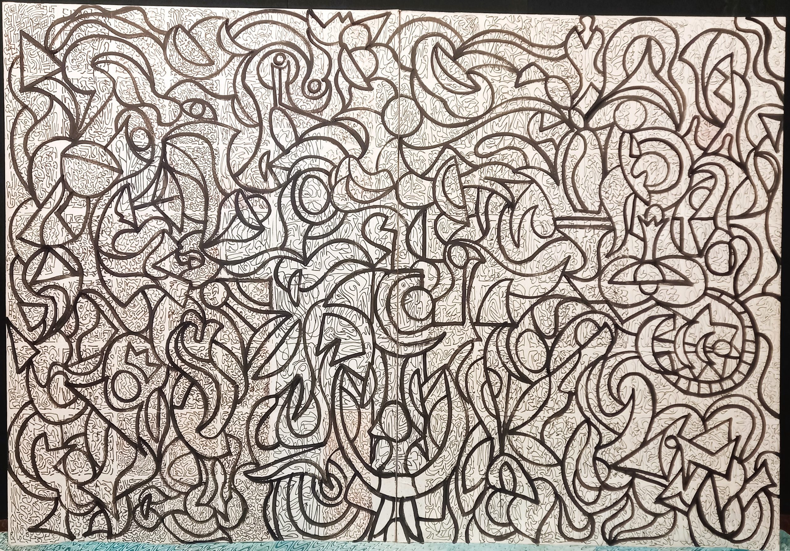 1 Portale Connessione Antico Oratorio Salesiano Catania Spring in New York Acrylic Contemporary Art